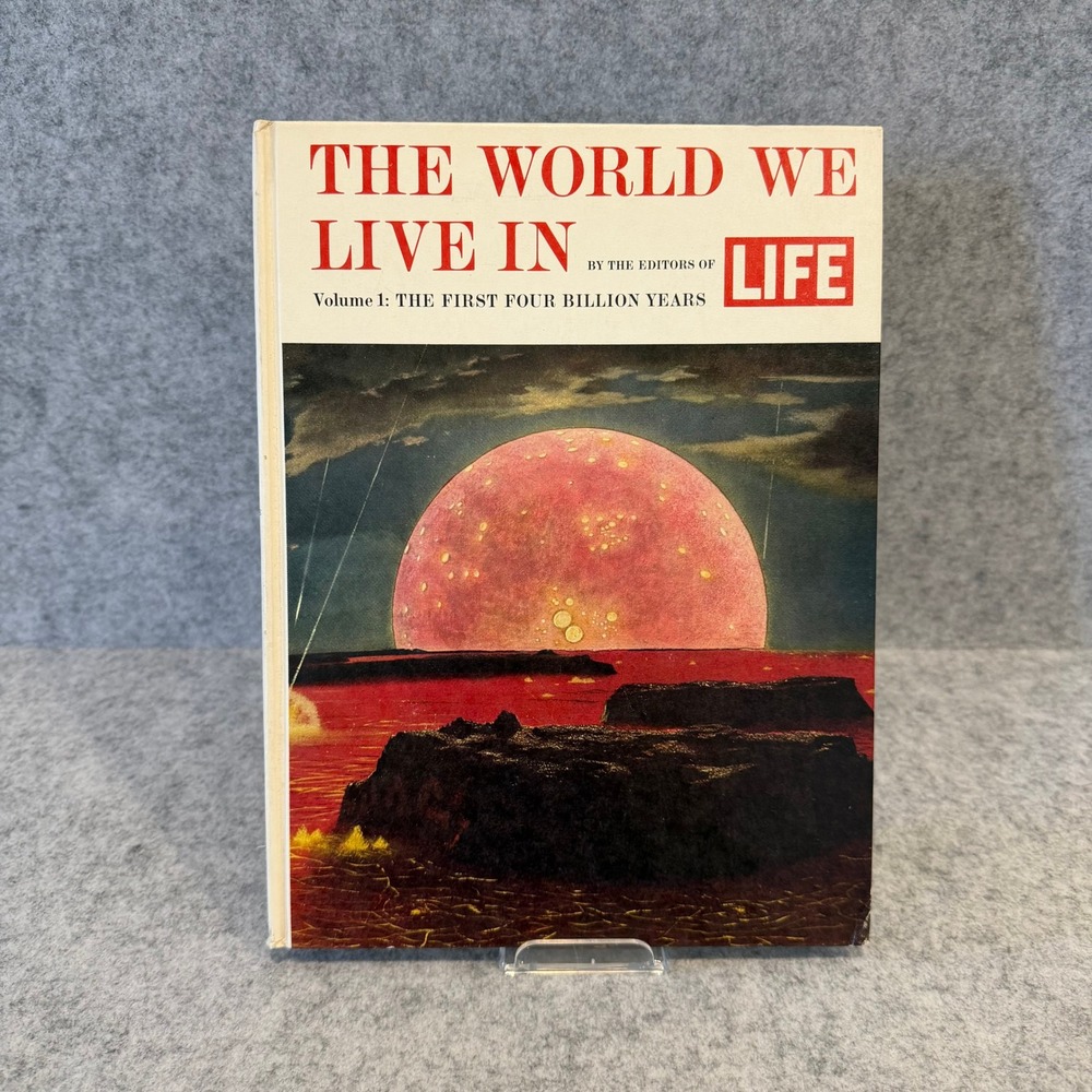 The World We Live In Volume 1 by‎ Lincoln Barnett - LIFE - Hardcover